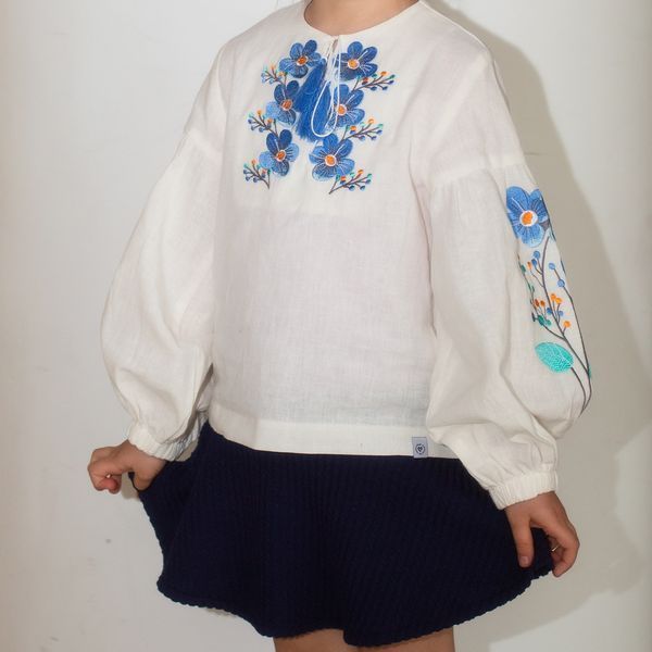 Спідниця для дівчат трикотаж Trendy Tot 03-01582 синій 116 см (6 років) 03-01582-000000004 фото &ndash; купити в Trendy Tot