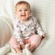 Костюм інтерлочний для малюків унісекс Trendy Tot 03-01281 молочний 80 см (12 мiс.) 03-01281-58410 фото 2 | Trendy Tot