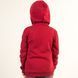 Худі дитяче з капюшоном для хлопчика тринитка Trendy Tot 03-01361 бордовий 122 см (7 років) 03-01361-58976 фото 5 | Trendy Tot