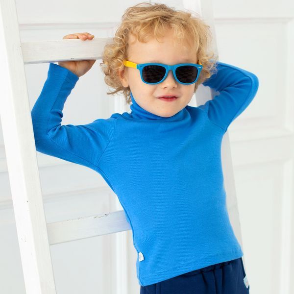 Гольф дитячий унісекс Trendy Tot 03-01531 блакитний 92 см (2 роки) 03-01531-60858 фото &ndash; купити в Trendy Tot
