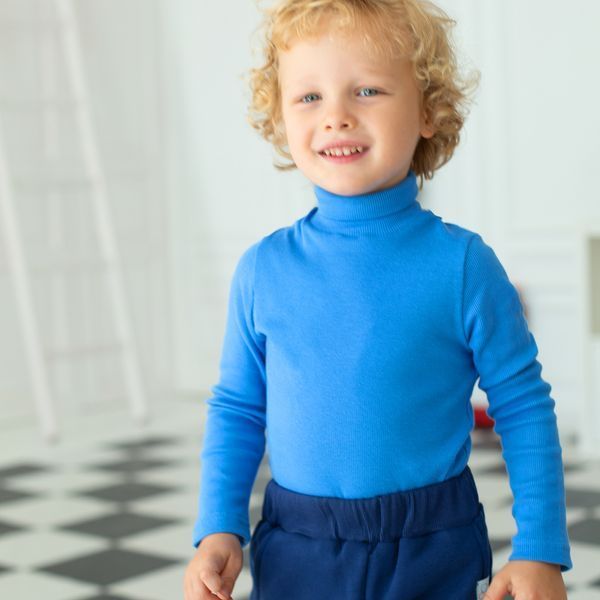 Гольф дитячий унісекс Trendy Tot 03-01531 блакитний 92 см (2 роки) 03-01531-60858 фото &ndash; купити в Trendy Tot