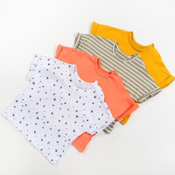 Футболка дитяча повсякденна бавовняна Trendy Тot 03-01275 жовтий 92 см (2 роки) 03-01275-58097 фото &ndash; купити в Trendy Tot