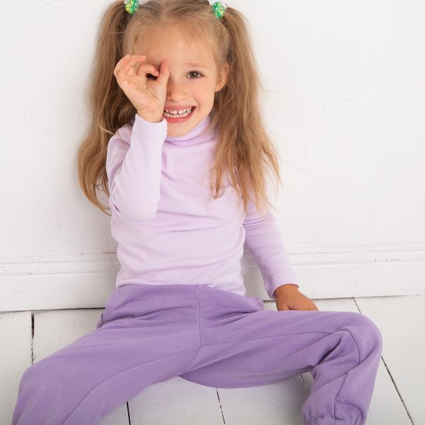 Гольф дитячий для дівчаток Trendy Tot 03-01528 бузковий 98 см (3 роки) 03-01528-60685 фото &ndash; купити в Trendy Tot