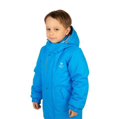 Куртка дитяча зимова унісекс Trendy Tot 03-01263 блакитний 86 см (18 мiс.) 03-01263-59136 фото &ndash; купити в Trendy Tot