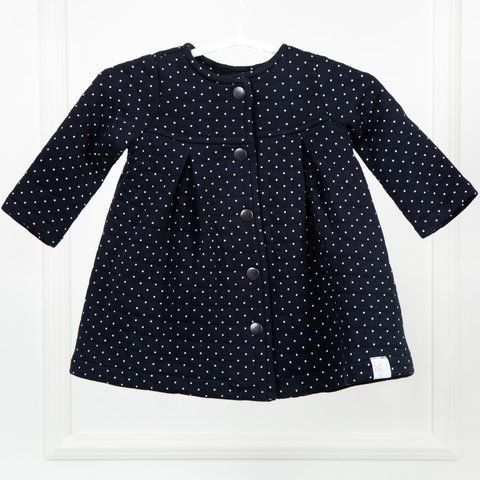 Пальто весняне для дівчат Trendy Tot 03-01382 синій 98 см (3 роки) 03-01382-61694 фото &ndash; купити в Trendy Tot
