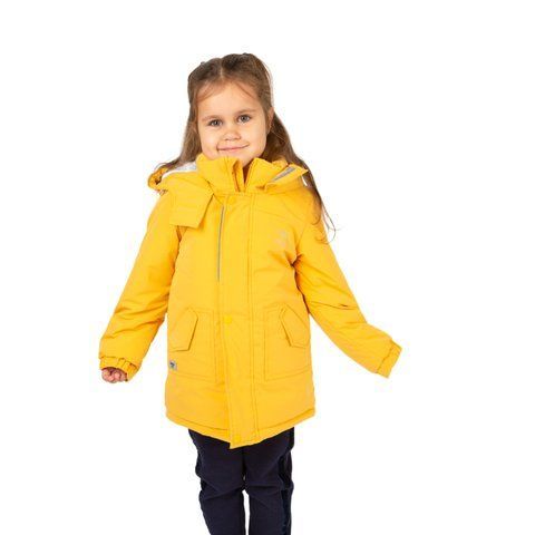 Куртка дитяча зимова унісекс Trendy Tot 03-01263 жовтий 86 см (18 мiс.) 03-01263-59140 фото &ndash; купити в Trendy Tot