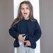 Кофта утеплена на кнопках дитяча капітон Trendy Tot 03-01573 синій 116 см (6 років) 03-01573-61728 фото 5 | Trendy Tot
