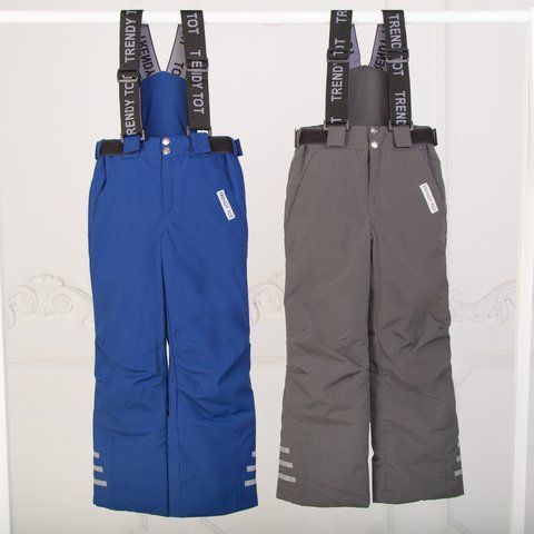 Комбінезон дитячий унісекс зі шлейками Trendy Tot 03-01537 синій 110 см (5 років) 03-01537-60865 фото &ndash; купити в Trendy Tot