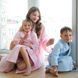 Дитячий халат унісекс довгий бавовняний Trendy Тot 03-01292 блакитний 128 см (8 років) 03-01292-61585 фото 8 | Trendy Tot