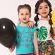Футболка дитяча для дівчинки Модний карапуз 03-00970 м'ятний 98 см (3 роки) 03-00970-44369 фото 2 | Trendy Tot