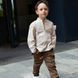 Вишиванка лляна для хлопчика довгий рукав Trendy Tot 03-01377 бежевий світлий 110 см (5 років) 03-01377-59905 фото 3 | Trendy Tot
