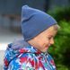 Шапка дитяча унісекс Trendy Tot 03-01256 синій темний 52 см (4-6 років) 03-01256-59579 фото 1 | Trendy Tot