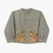 Вишиванка лляна для хлопчика довгий рукав Trendy Tot 03-01695 хакі 110 см (5 років) 03-01695-62867 фото 1 | Trendy Tot