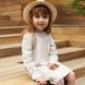Вишита лляна сукня для дівчаток Trendy Тot 03-01293 бежевий 110 см (5 років) 03-01293-59443 фото 5 | Trendy Tot