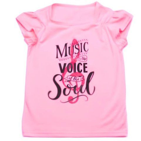 Футболка дитяча для дівчаток Модний карапуз 03-00961 рожевий 122 см (7 років) 03-00961-44185 фото &ndash; купити в Trendy Tot