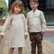 Вишита лляна сукня для дівчаток Trendy Тot 03-01293 бежевий 134 см (9 років) 03-01293-59445 фото 2 | Trendy Tot