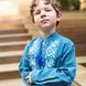 Вишиванка лляна для хлопчика довгий рукав Trendy Tot 03-01377 індіго 128 см (8 років) 03-01377-59918 фото 11 | Trendy Tot