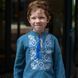 Вишиванка лляна для хлопчика довгий рукав Trendy Tot 03-01377 індіго 128 см (8 років) 03-01377-59918 фото 5 | Trendy Tot