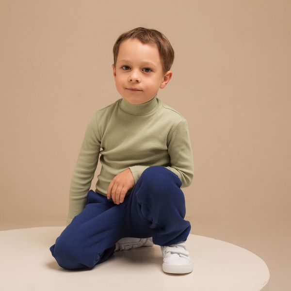 Гольф дитячий унісекс Trendy Tot 03-01303 оливковий 104 см (4 роки) 03-01303-58733 фото &ndash; купити в Trendy Tot
