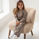 Костюм трикотажний для дівчинки Trendy Tot 03-01400 бежевий 122 см (7 років) 03-01400-59513 фото 7 | Trendy Tot