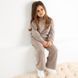 Костюм трикотажний для дівчинки Trendy Tot 03-01400 бежевий 122 см (7 років) 03-01400-59513 фото 1 | Trendy Tot