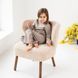 Костюм трикотажний для дівчинки Trendy Tot 03-01400 бежевий 122 см (7 років) 03-01400-59513 фото 5 | Trendy Tot