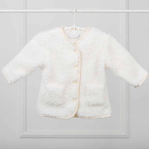 Кардиган утеплений для дівчаток букле Trendy Tot 03-01553-000003200 фото &ndash; купити в Trendy Tot