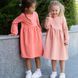 Сукня з довгим рукавом для дівчаток трикотаж Trendy tot 03-01514 пудра 104 см (4 роки) 03-01514-60758 фото 9 | Trendy Tot