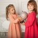 Сукня з довгим рукавом для дівчаток трикотаж Trendy tot 03-01514 пудра 104 см (4 роки) 03-01514-60758 фото 5 | Trendy Tot