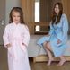 Халат дитячий на запах з кишенями унісекс вафельний Trendy Тot 03-01272 рожевий 104 см (4 роки) 03-01272-59633 фото 8 | Trendy Tot
