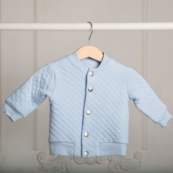 Комплект одягу для хлопчиків з капітону Trendy Tot 03-01538 блакитний 80 см (12 мiс.) 03-01538-60930 фото &ndash; купити в Trendy Tot
