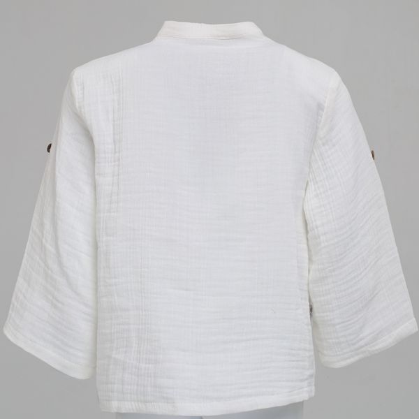 Сорочка муслінова дитяча Trendy Тot 03-01615 молочний 116 см (6 років) 03-01615-61927 фото &ndash; купити в Trendy Tot