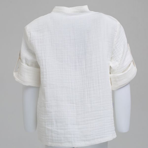 Сорочка муслінова дитяча Trendy Тot 03-01615 молочний 116 см (6 років) 03-01615-61927 фото &ndash; купити в Trendy Tot