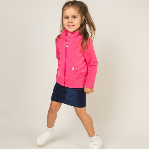 Кофта дитяча флісова на блискавці унісекс Trendy Tot 03-01379 рожевий 98 см (3 роки) 03-01379-59157 фото &ndash; купити в Trendy Tot