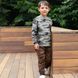 Футболка для хлопчиків з довгим рукавом Trendy Tot 03-01476 хакі 128 см (8 років) 03-01476-60199 фото 3 | Trendy Tot