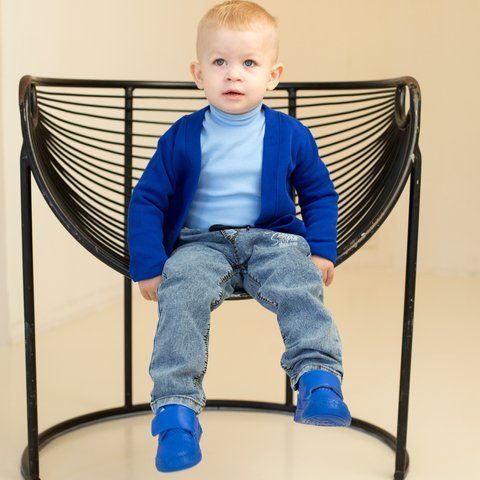 Гольф дитячий унісекс трикотаж Trendy Tot 03-01304 блакитний 122 см (7 років) 03-01304-58742 фото &ndash; купити в Trendy Tot