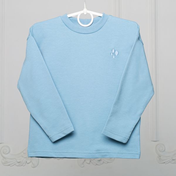 Футболка для хлопчиків з довгим рукавом Trendy Tot 03-01451 блакитний 134 см (9 років) 03-01451-59931 фото &ndash; купити в Trendy Tot