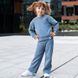 Костюм трикотажний повсякденний для дівчинки Trendy Tot 03-01422 джинс 98 см (3 роки) 03-01422-59639 фото 1 | Trendy Tot