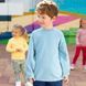 Футболка для хлопчиків з довгим рукавом Trendy Tot 03-01451 блакитний 134 см (9 років) 03-01451-59931 фото 3 | Trendy Tot