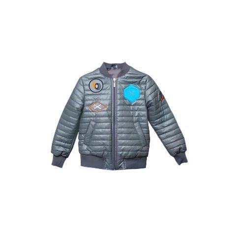 Куртка демісезонна для хлопчиків Модний карапуз Mechanic 03-00784 сірий 104 см (4 роки) 03-00784-7128 фото &ndash; купити в Trendy Tot