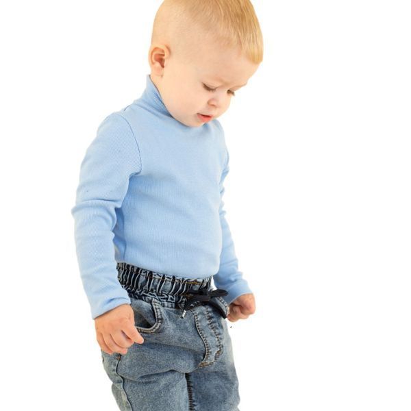 Гольф дитячий унісекс трикотаж Trendy Tot 03-01304 блакитний 134 см (9 років) 03-01304-58760 фото &ndash; купити в Trendy Tot