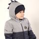 Куртка дитяча для хлопчиків Модний карапуз Діно 03-00957 синій + сірий 92 см (2 роки) 03-00957-44145 фото 7 | Trendy Tot