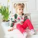 Світшот трикотажний для дівчинки з принтом Trendy Tot 03-01403 бежевий 98 см (3 роки) 03-01403-59407 фото 6 | Trendy Tot