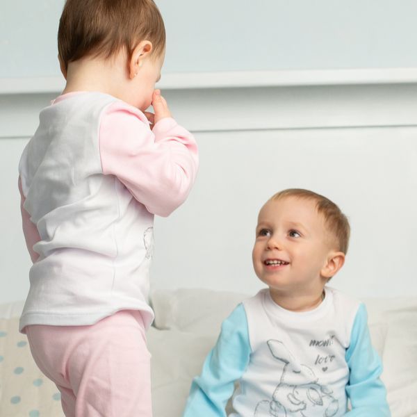 Дитяча піжама з довгим рукавом унісекс Trendy Tot 03-01408 блакитний 104 см (4 роки) 03-01408-59541 фото &ndash; купити в Trendy Tot
