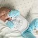 Дитяча піжама з довгим рукавом унісекс Trendy Tot 03-01408 блакитний 104 см (4 роки) 03-01408-59541 фото 3 | Trendy Tot