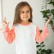 Піжама з довгим рукавом для дівчаток трикотаж Trendy Tot 03-01548 кораловий 128 см (8 років) 03-01548-61218 фото 6 | Trendy Tot