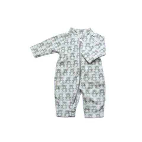 Комбінезон сліп для немовлят флісовий унісекс Trendy Tot 03-00821 сірий 68 см (6 мiс.) 03-00821-36430 фото &ndash; купити в Trendy Tot