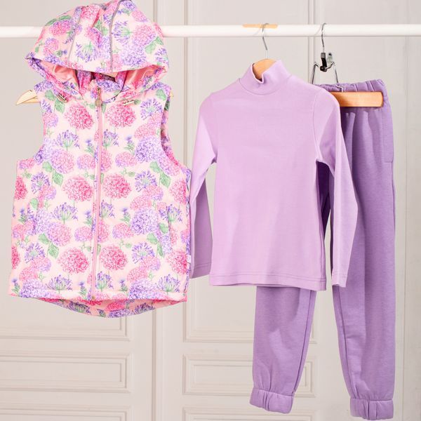 Гольф дитячий унісекс трикотаж Trendy Tot 03-01304 бузковий 128 см (8 років) 03-01304-58750 фото &ndash; купити в Trendy Tot