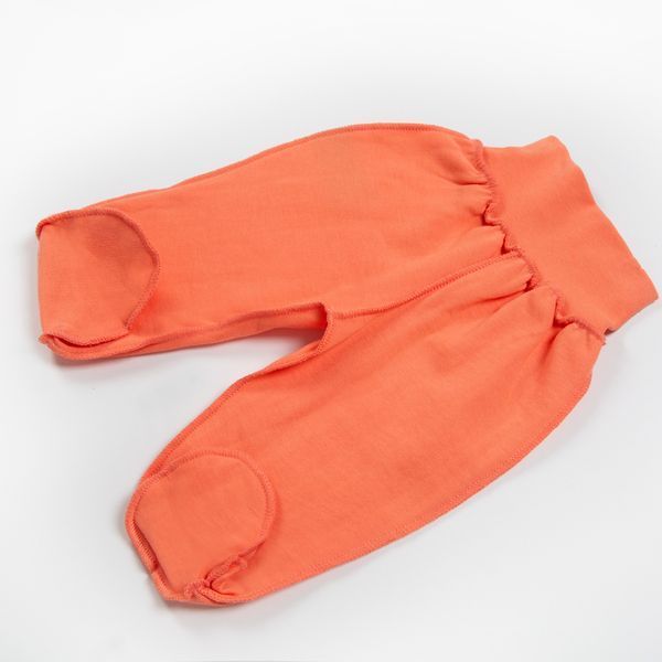 Європовзунки з закритими ніжками 302-00042 персиковий 62 см (3 мiс.) 302-00042-54216 фото &ndash; купити в Trendy Tot