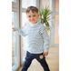 Реглан для хлопчика у смужку трикотаж Trendy Tot 03-01255 білий 104 см (4 роки) 03-01255-58332 фото 5 | Trendy Tot